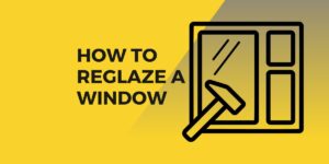 How to reglaze a window